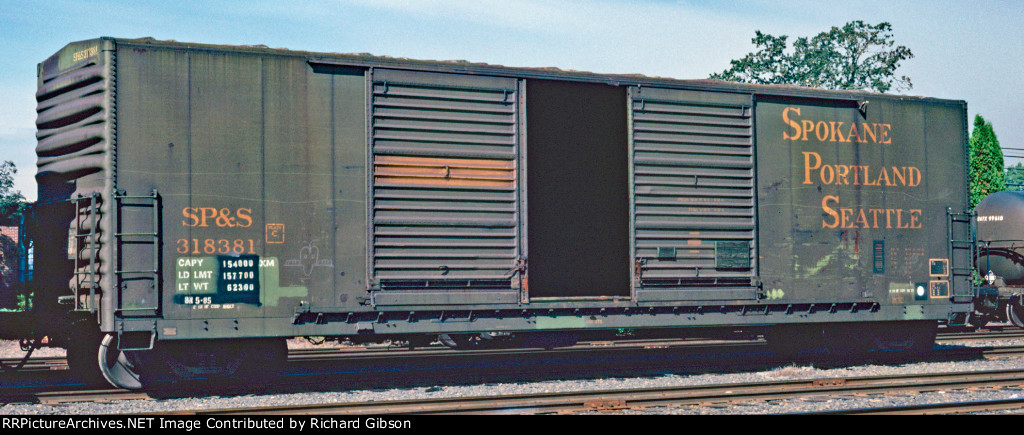 SP&S 318381 Boxcar